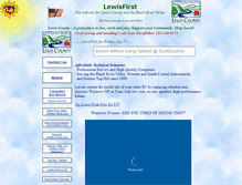 Tablet Screenshot of lewisfirst.com